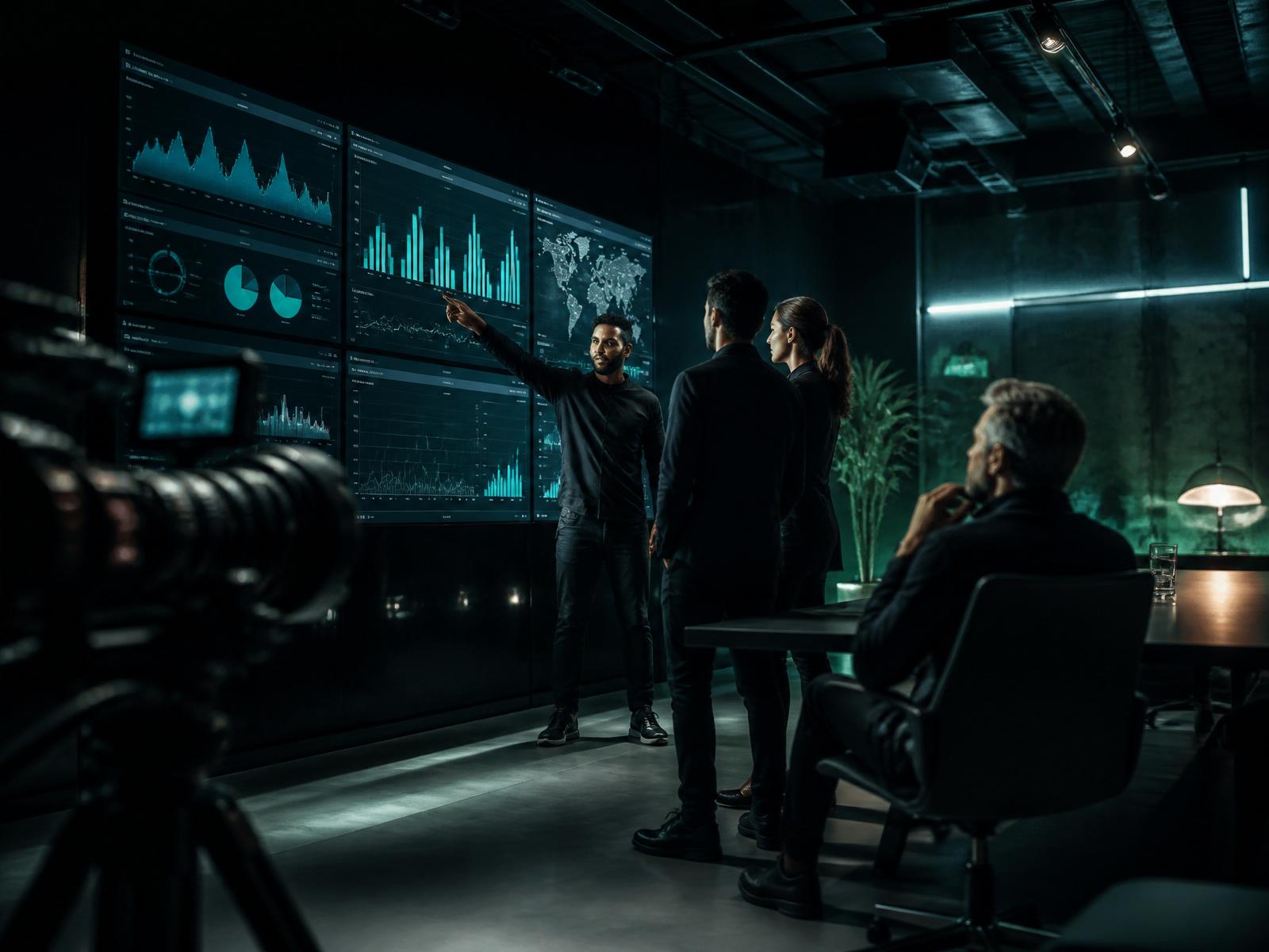 PulsMind strategy team in our own production studio